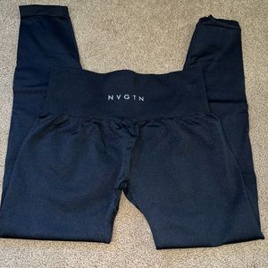 NVGTN Black Solid Seamless Legging